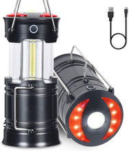 画像をギャラリービューアに読み込む, LEDランタン キャンプランタン usb充電式 電池式 2in1給電方法 高輝度 災害グッズ 軽量 マグネット付き 懐中電灯 テントライト 折り畳み式 携帯型