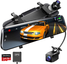画像をギャラリービューアに読み込む, ドライブレコーダー ミラー型 前後カメラ ドラレコ 1440P 10インチ フルタッチパネル 超高解像度 GPS搭載 電波障害対策済