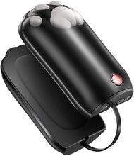 画像をギャラリービューアに読み込む, カイロ 充電式カイロ 5000mAh 大容量 【モバイルバッテリー機能付き 両手同時利用】 USBカイロ 猫の肉球型カイロ
