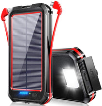 画像をギャラリービューアに読み込む, CDB-PB09 モバイルバッテリー ソーラー 30000mAh 大容量 ソーラーチャージャー 四台同時充電
