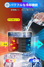画像をギャラリービューアに読み込む, 冷風機 卓上 冷風扇 USB給電式 加湿機能 3段階風量調節 氷いれ可能 ミニ冷風扇 (ホワイト)