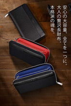 画像をギャラリービューアに読み込む, ssqb 財布 メンズ 長財布 YKK ラウンドファスナー 牛革 大容量 さいふ ビジネス 紳士 小銭入れ