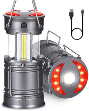 画像をギャラリービューアに読み込む, LEDランタン キャンプランタン usb充電式 電池式 2in1給電方法 高輝度 災害グッズ 軽量 マグネット付き 懐中電灯 テントライト 折り畳み式 携帯型