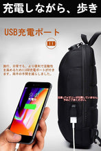 画像をギャラリービューアに読み込む, ボディバッグ メンズ 大容量 ワンショルダー 盗難防止