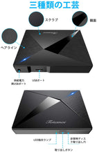 画像をギャラリービューアに読み込む, GQ-U3-BK DVDドライブ 外付け 【進化バージョン USB3.0】 ポータブルドライブ CD/DVDプレイヤー