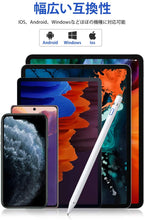 画像をギャラリービューアに読み込む, DRB-PLUS iPad/iPhone/Android 導電繊維ペン先 スタイラスペン