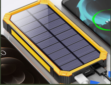 画像をギャラリービューアに読み込む, CDB-TYN ソーラー充電器 モバイルバッテリー 大容量 15000mAh 軽量 太陽能 充電器 薄型 2台同時充電