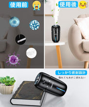 画像をギャラリービューアに読み込む, 加湿器 卓上 アロマ 次亜塩素酸水 超音波式加湿器 超静音 車用加湿器 除菌