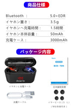 画像をギャラリービューアに読み込む, ワイヤレス イヤホン Bluetooth イヤホン IPX6防水 ワイヤレスイヤホン