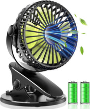 画像をギャラリービューアに読み込む, USB扇風機 卓上 扇風機 クリップ式 小型 軽量 静音 USB 充電式 360°角度調整 大風量 無段階調整 4枚羽根