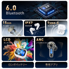 画像をギャラリービューアに読み込む, ワイヤレスイヤホン イヤホン イヤーカフ bluetooth6.0 骨伝導イヤホン C11
