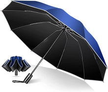画像をギャラリービューアに読み込む, 折りたたみ傘 自動開閉 頑丈な10本骨 メンズ 台風対応 梅雨対策
