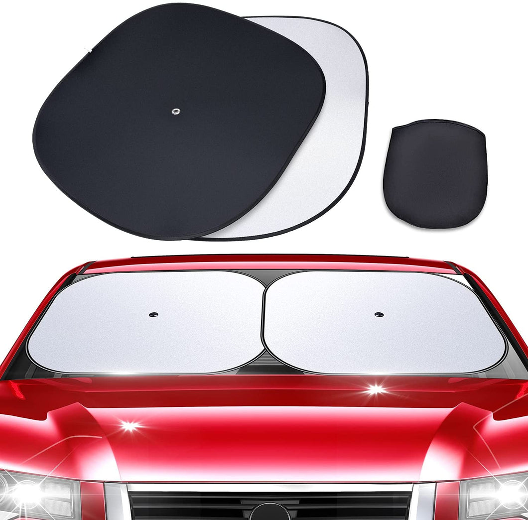 車用サンシェード 車 フロントガラス用 日よけ 折り畳み式 サンシェード 車 遮光 遮熱 UVカット