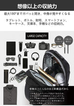 画像をギャラリービューアに読み込む, ボディバッグ メンズ 大容量 ワンショルダー 盗難防止
