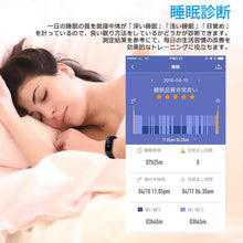 画像をギャラリービューアに読み込む, スマートウォッチ IP67防水 心拍計 スマートブレスレット 歩数計 活動量計
