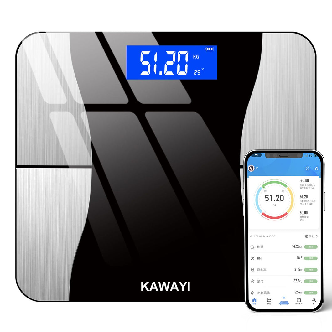 TZC-sy06 体重計 体組成計 スマホ連動