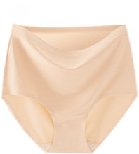 画像をギャラリービューアに読み込む, ショーツ レディース ハイウエスト パンツ 深履き 無地 シルク ひんやり 蒸れない お尻すっぽり
