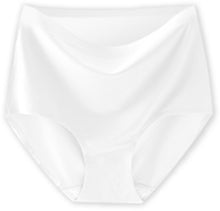 画像をギャラリービューアに読み込む, ショーツ レディース ハイウエスト パンツ 深履き 無地 シルク ひんやり 蒸れない お尻すっぽり
